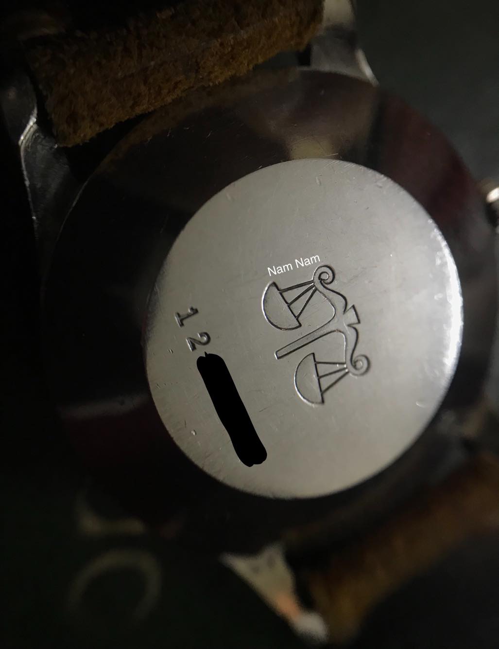 Zodiac caseback
