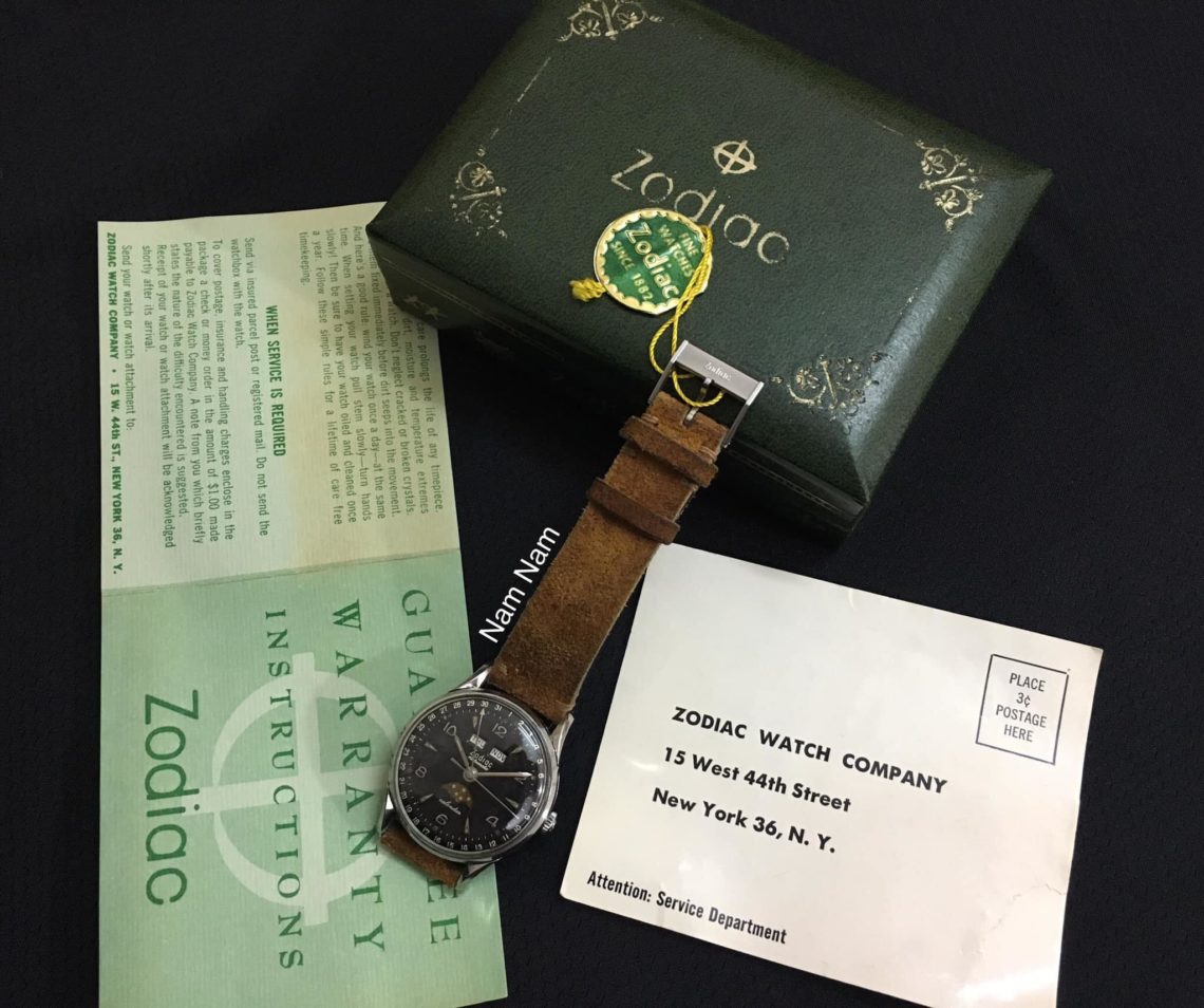 Gilt dial
