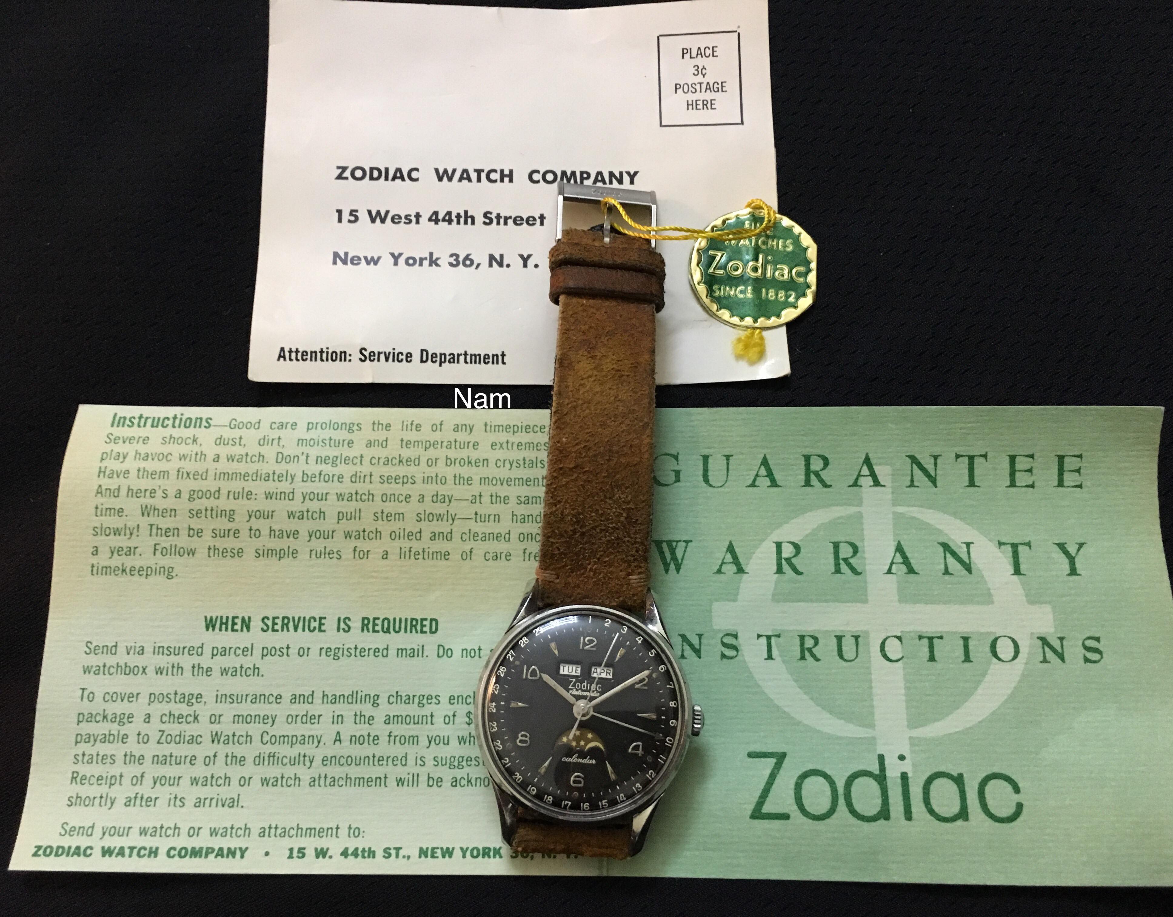 Zodiac watch