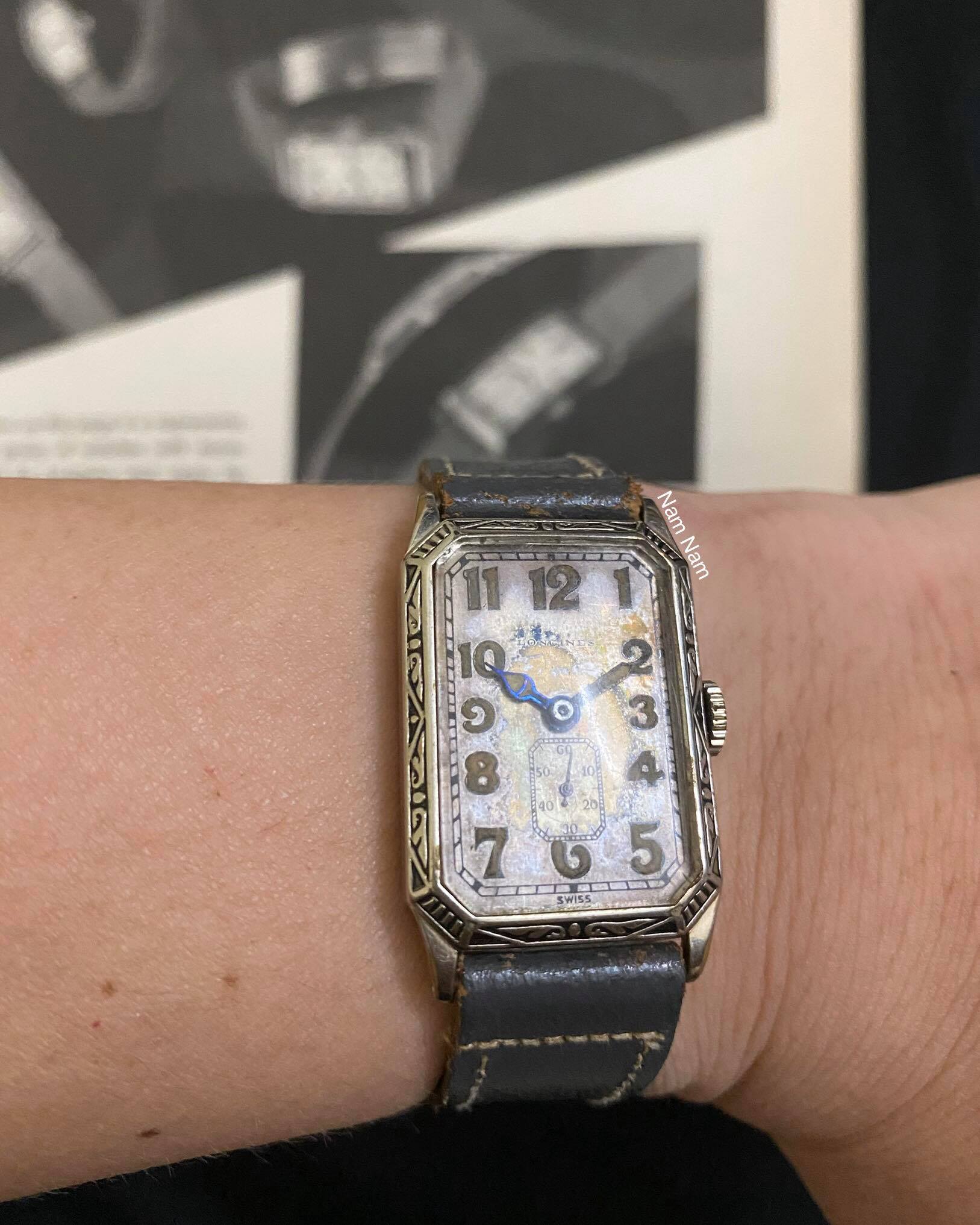 Silver dial