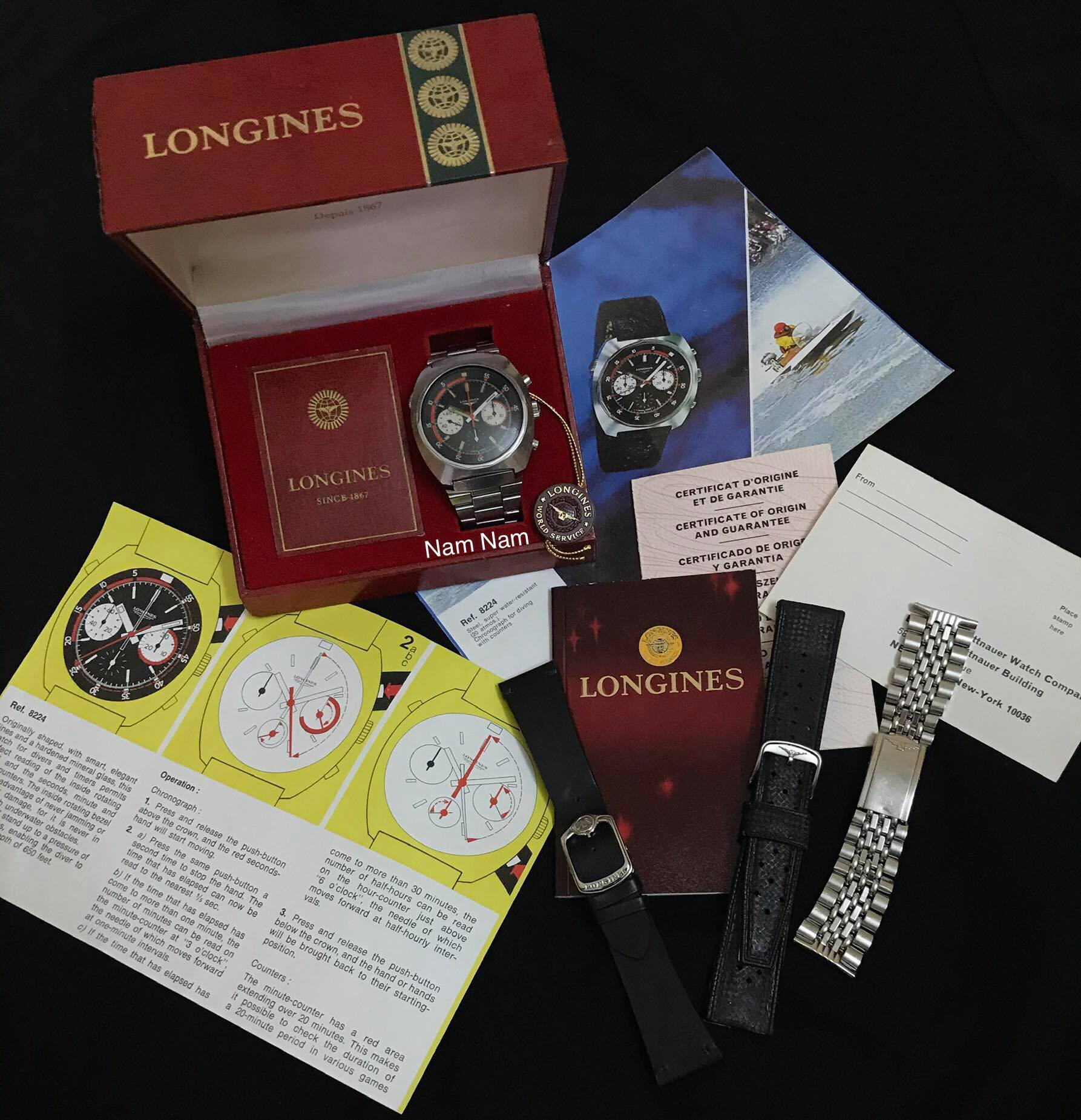 Longines Valjoux 72