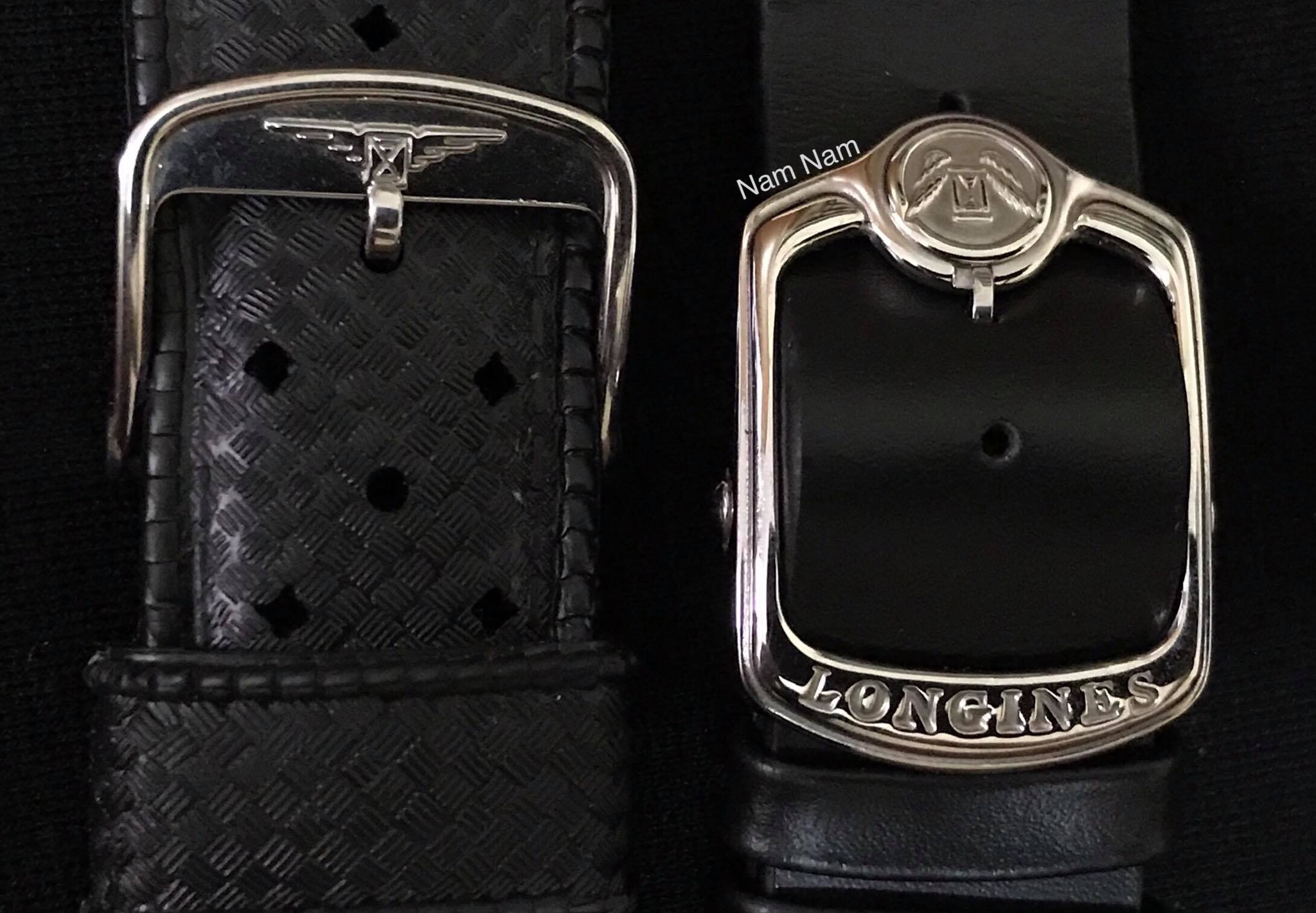 Longines buckle steel