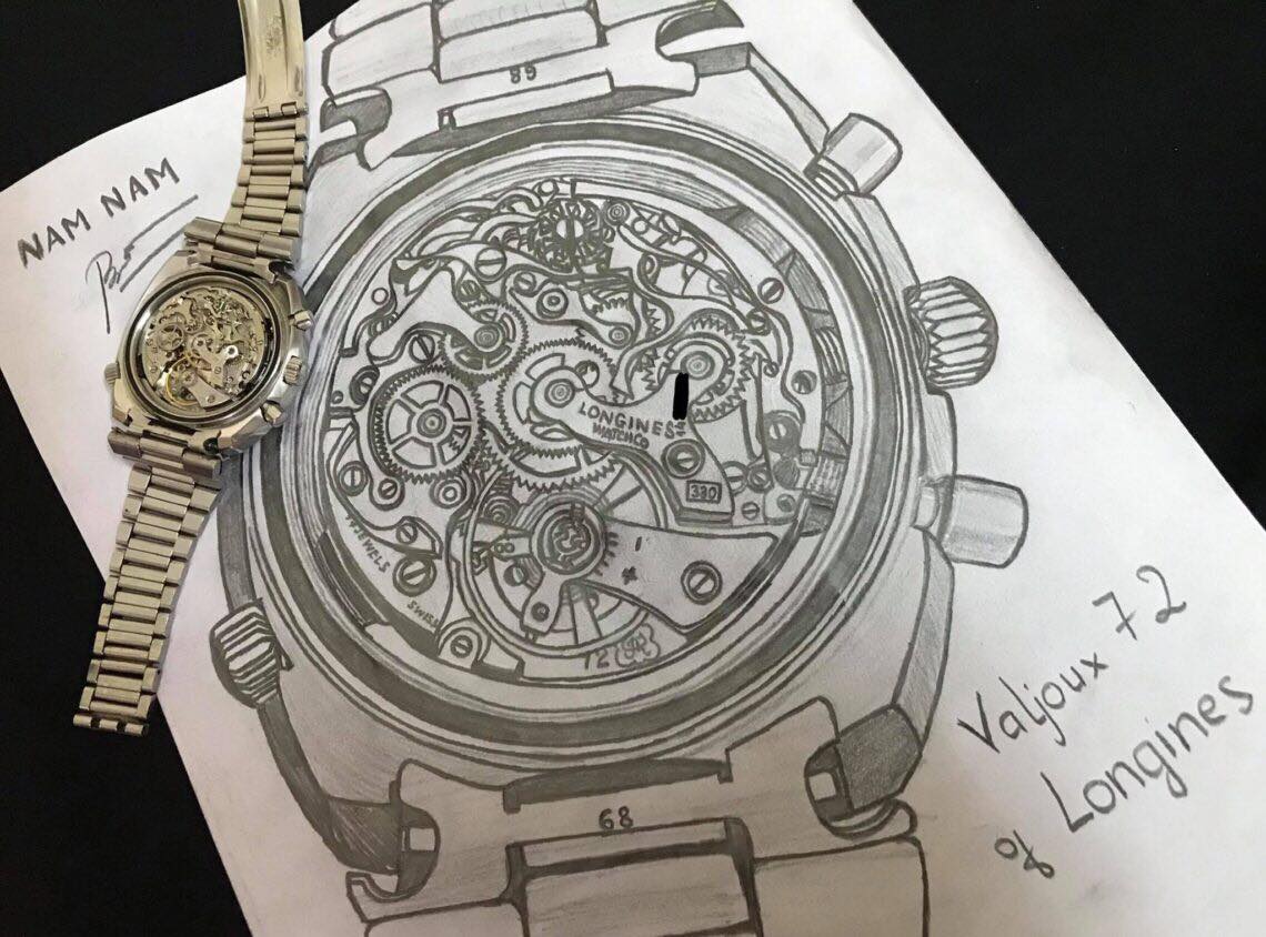 Valjoux 72 Longines