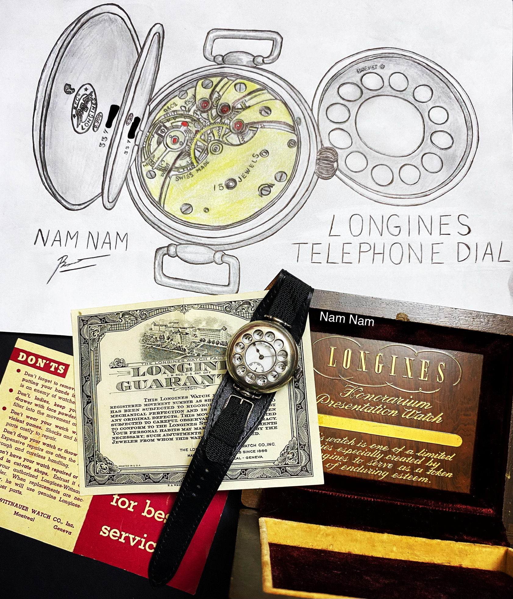 painting watch